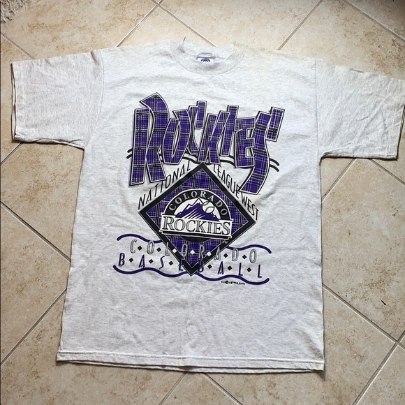 vintage rockies t shirt